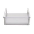 Jifram Extrusions Inc Jifram Extrusions 01000888 Plastic Basket with Transparent Front; White - 8 x 10 in. 1000888